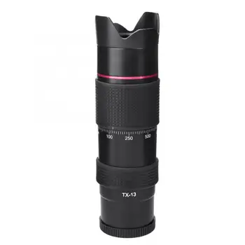 

camcorders professional TX-13 12X FMC Multi-layer Film Telescope High Definition Telephoto Lens for Mobile Phone telephoto lens