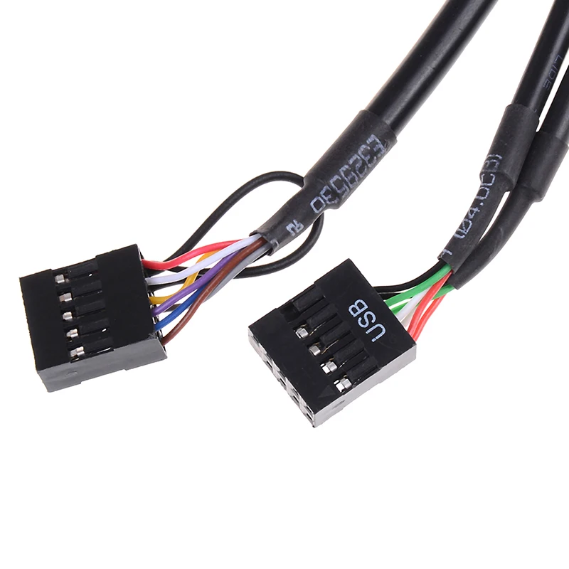1*Audio Cable PC Computer Case PCB Front Panel USB 2.0 Audio Port Mic Cable Motherboard Connection