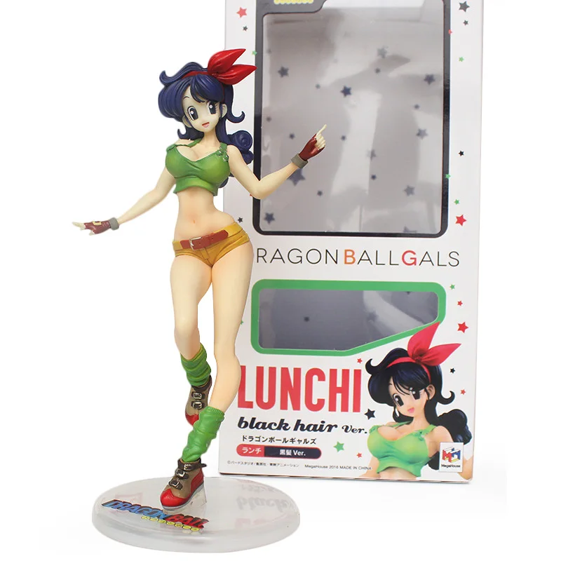 Dragon Ball Z Аниме фигурки милые девушки Bulma Ланч Запуск Videl Android 18 лазурит ПВХ Фигурки Коллекционная модель игрушки подарок - Color: C With in BOX