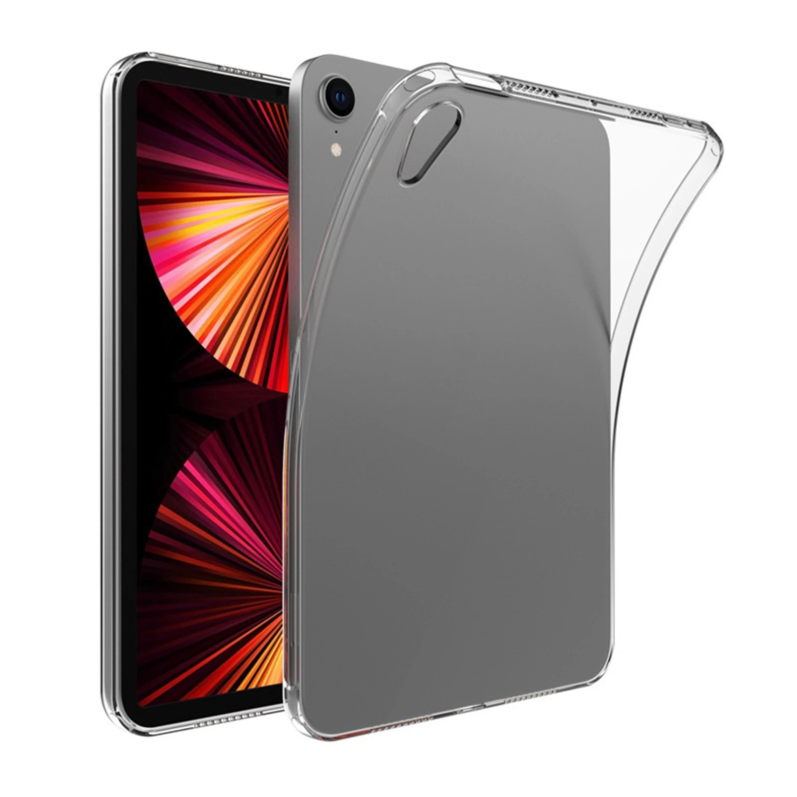 Tablet Funda Para Ipad Mini 2021 Carcasa Protectora De Silicona Tpu Transparente A Prueba De Golpes A Prueba Para Ipad Mini 2021 De 8 3 Pulgadas Cubierta De La Caja Fundas De Tablets Y