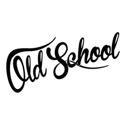 17cm*9cm OLD SCHOOL Car Sticker Jdm Drift Stickers And Decals Turbo Euro Fast Vinyl decor Car Accessories