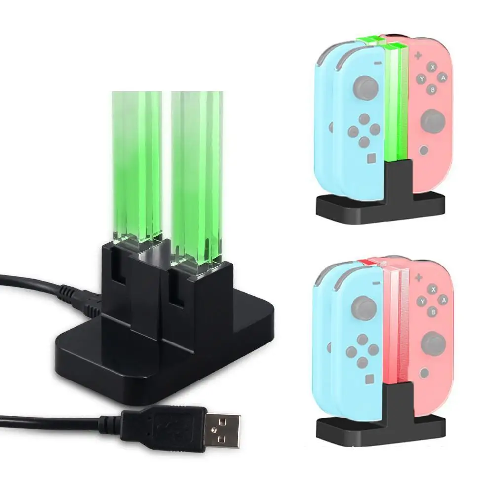 

Switch gamepad charger Nintendo Controller colorful charging dock charger L7R2