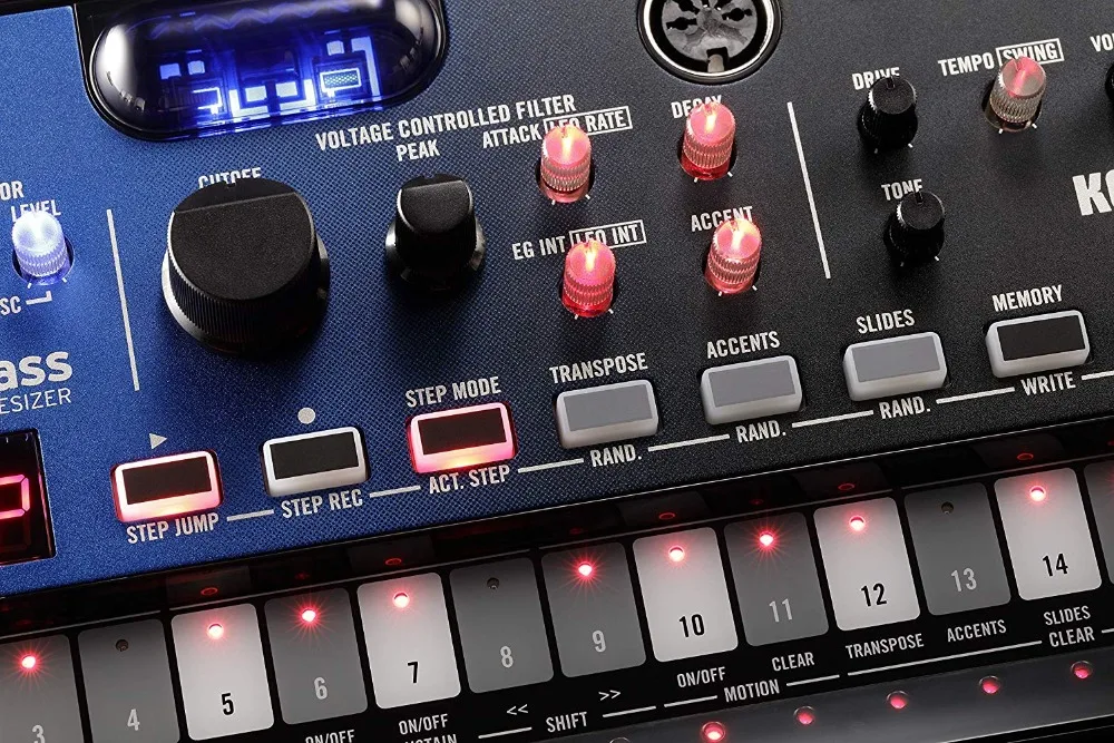 Korg volca нубас вакуумная трубка аналоговый клавиатура синтезатор