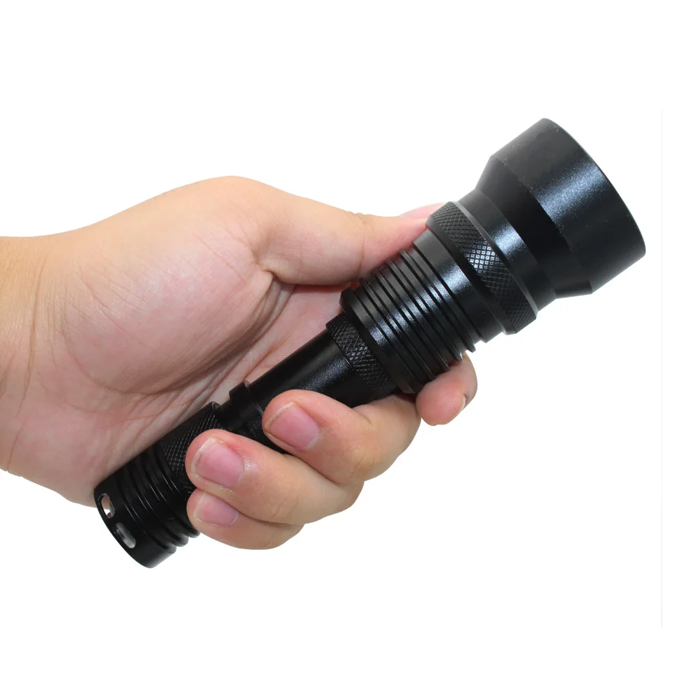 Portable LED Diving Flashlight Waterproof xm l2 1200 lumens Torchlight Tactical Dive Light 18650 Battery Powerful Led Flashlight