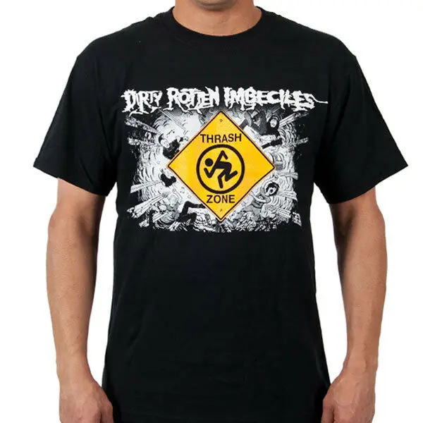 D.R.I. - Thrash Zone T SHIRT S-M-L-XL-2XL Brand New Official Shirt |