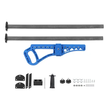 

Gypsum Board Cutter Blue Stainless Steel 14-Bearing Double Handle Cutting Tool 20-600mm Manual Gypsum Board Cutter