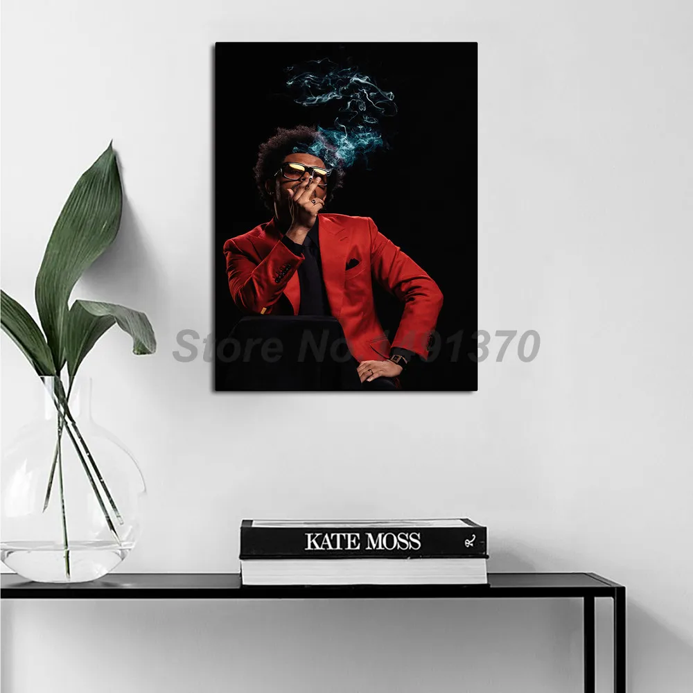 Rap Music Star Weeknds Canvas Prints Picture Modular Paintings For Living Room Fashion Poster On The Wall Home Decoration | Дом и сад