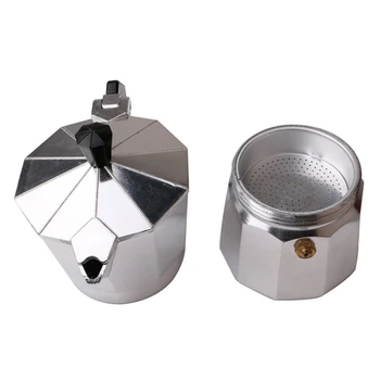 

New Aluminum Italian Stove Top/Moka Espresso Coffee Maker/Percolator Pot Tool 300Ml