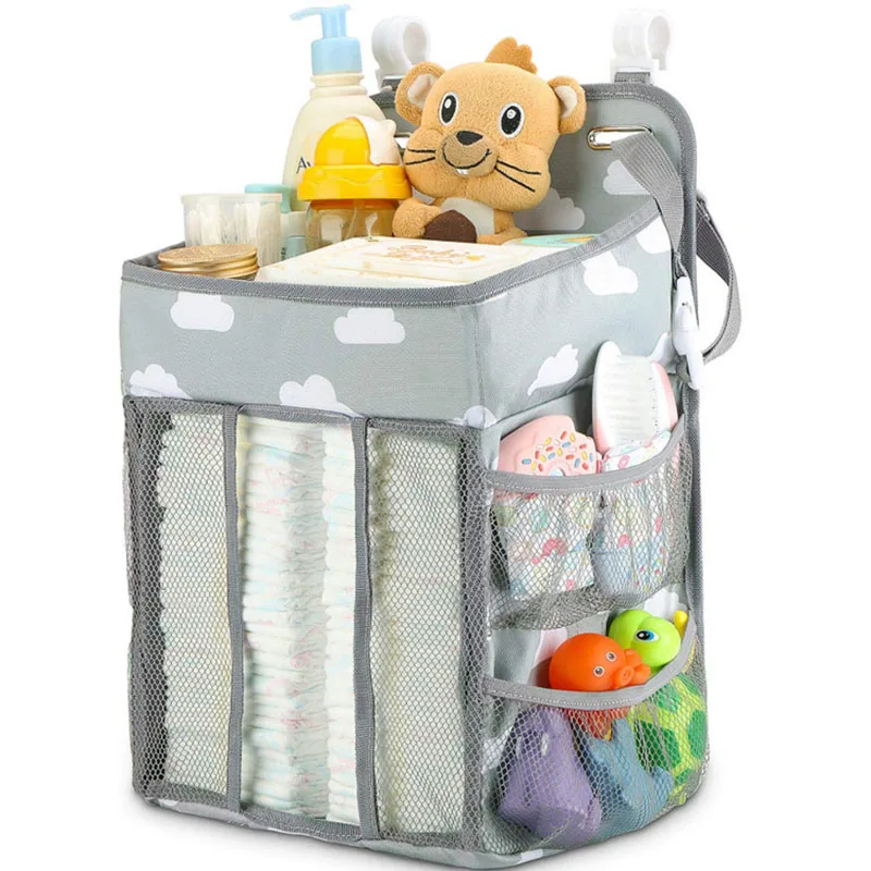 Tenture murale sac de rangement de couches nouveau-né bébé sac de rangement de couches bébé sac suspendu bébé organisateur de stockage sac support pour chambre