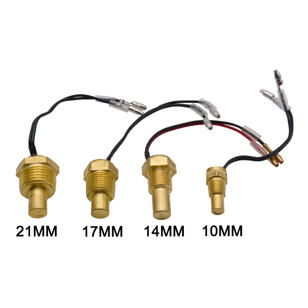 12V/24V Car Truck Digital Water Temperature Sensor 50K Head Plug 10MM