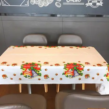 

Christmas Tablecloth Kitchen Dining Table Decorations Rectangular Table Covers Christmas Decorations for New Year Home Supplies