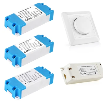 

7W 12W 18W 42W Dimmable with Leading Edge/Trailing Edge Dimmer Triac Dimming Led Driver for Led Bulbs Ceiling Light 300mA-1500mA