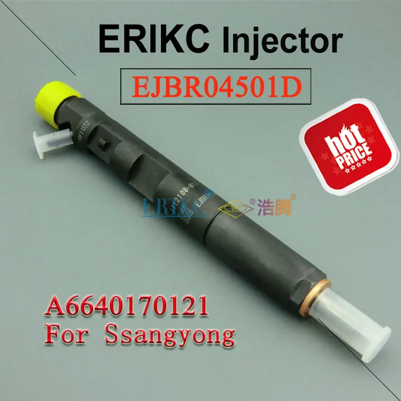 US $101.19 ERIKC EJBR04501D 6640170121 Diesel Common Rail Injector 4501D R04501D 04501D Assy For DELPHI Ssangyong Actyon Kyron 200 20L