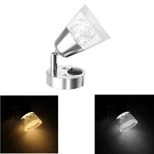 12 В регулируемый светодиодный светильник для чтения в месте интерьера настенный Точечный светильник регулятор яркости освещения переключатель для RV Caravan Лодка Грузовик лампа