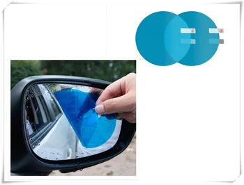 

2pcs car rearview mirror protection film rainproof auto parts for Fiat 500X Argo 500L 124 Tipo Qubo Panda Mobi