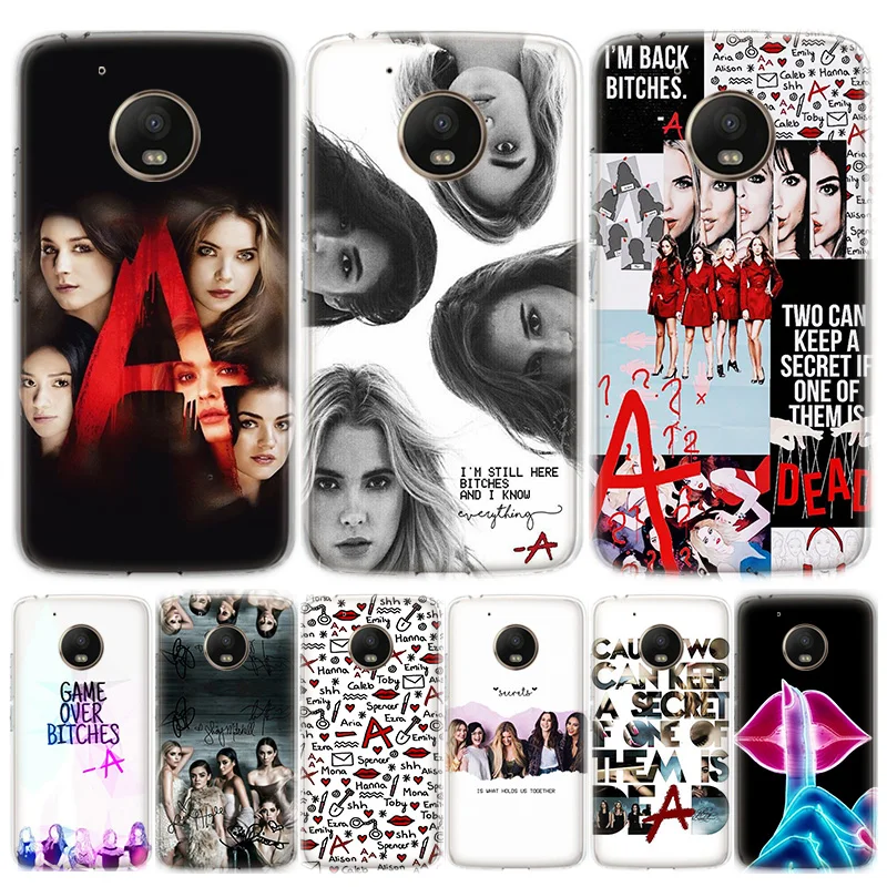 Чехол для телефона pretty little liar Motorola MOTO G8 G7 G6 G5 G5S G4 E6 E5 E4 Plus Play Power One Action мягкий