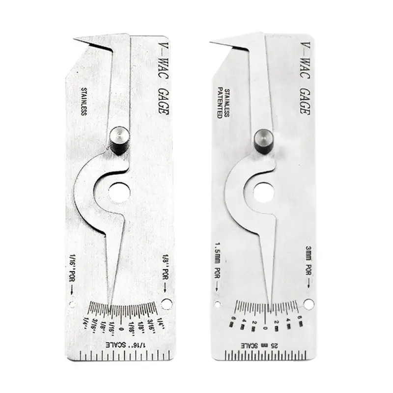 Welding Undercut Gauge 0 6mm Weld Reinforcement Height / Undercut Depth