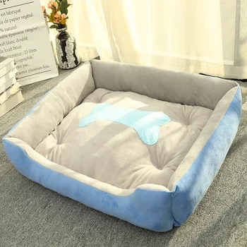 

Brown Bed Mat Available All Seasons Extra Large Dog Bed House Sofa Plus Size Dog Bed Mattress 2019 Big Size Thickening Warm Pet