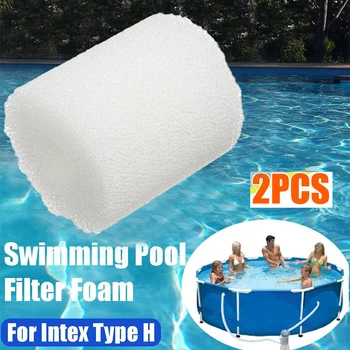 

2pcs Reusable & Washable Swimming-Pool Filter Foam Sponge For Intex Type H For Intex Filter Pumps Filter Sponge