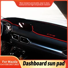 

Sun Pad For Instrument Panel For Mazda CX-5 CX5 KF 2017-2021 Dashboard Cover Mat Sun Shade Carpets Anti-UV Accessories