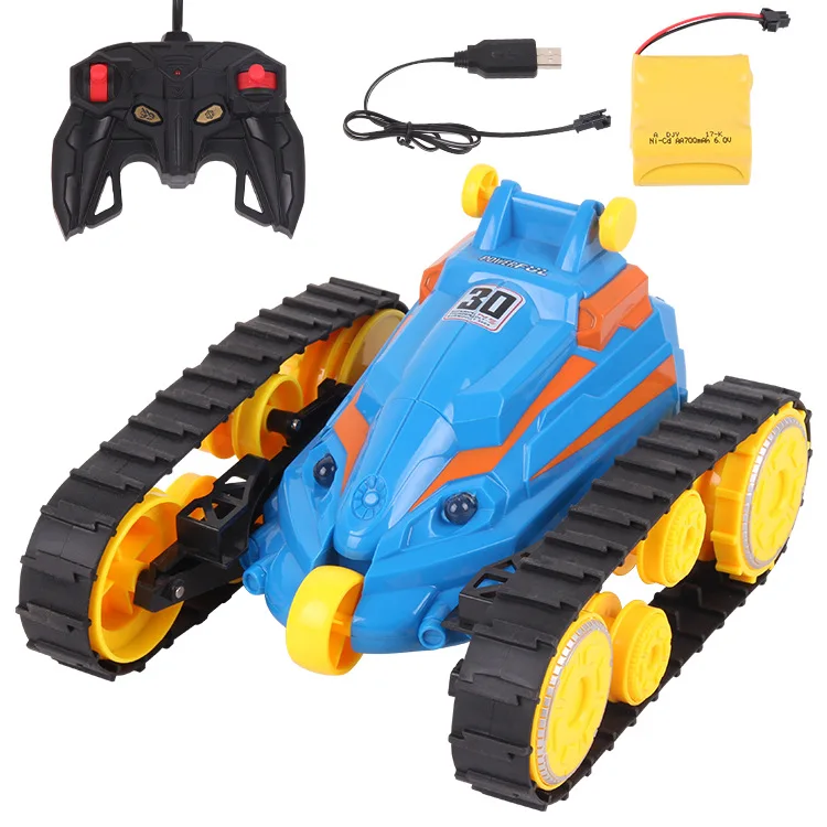 

Remote Control Light And Sound Stunt Tank High-Speed Off-road Climbing Rolling Somersault Jumping Car Telecontrol Racing Toy Car