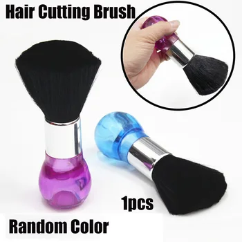 

1PCS Hairdresser Special Brush Hairdressing Soft Hair Brush Hair Cleaning Brush Haircut Sponge Hairdresser Styling Tool