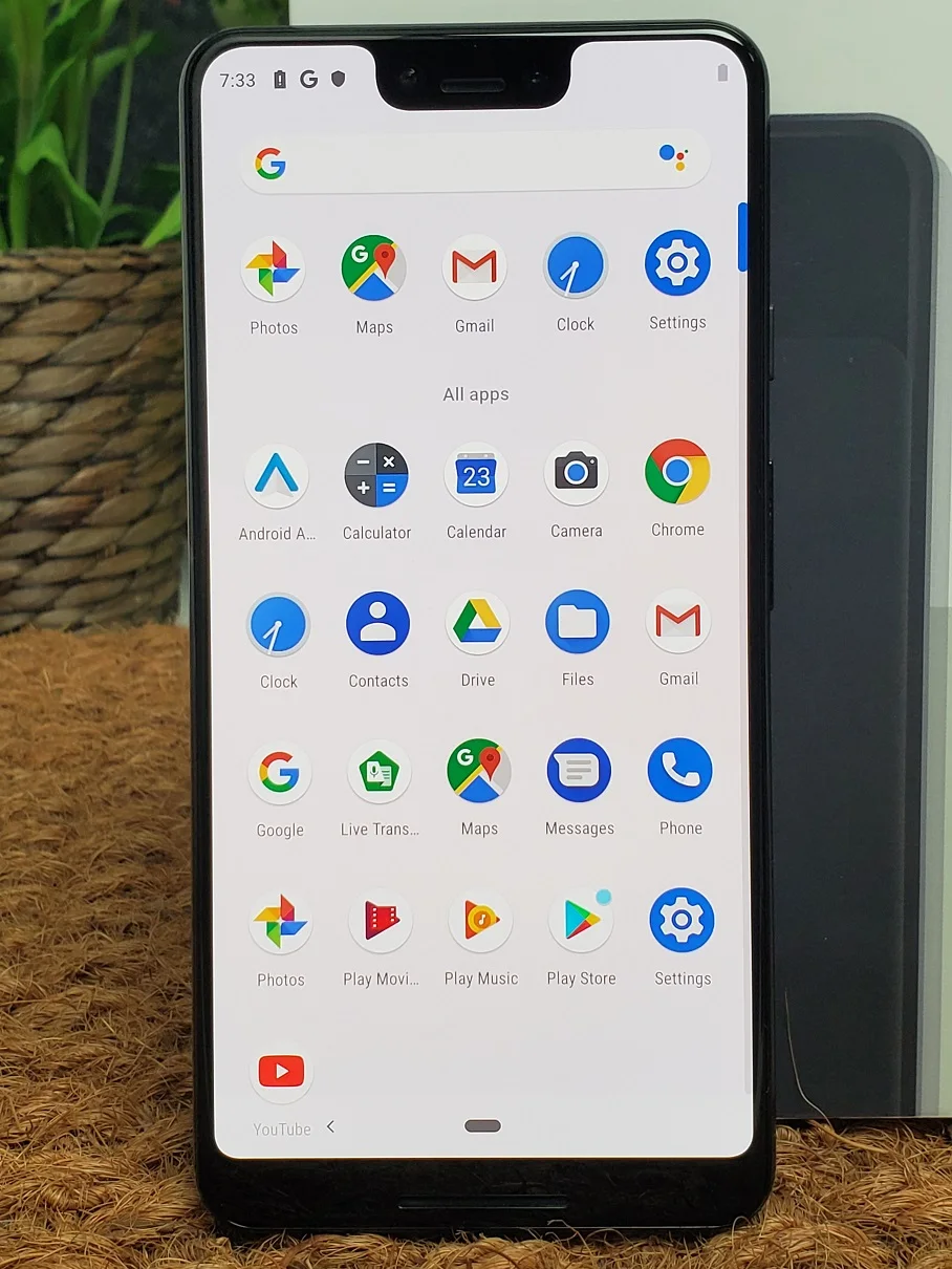 Google Pixel 3 XL мобильный телефон 6," Snapdragon 845 4 Гб ОЗУ 64 Гб ПЗУ Android 9,0 NFC Смартфон с отпечатком пальца