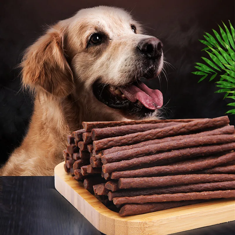 Pet Snack Beef Stick Dog Treats Good Quality Natural Beef with Vitamins Healthy Pet Food