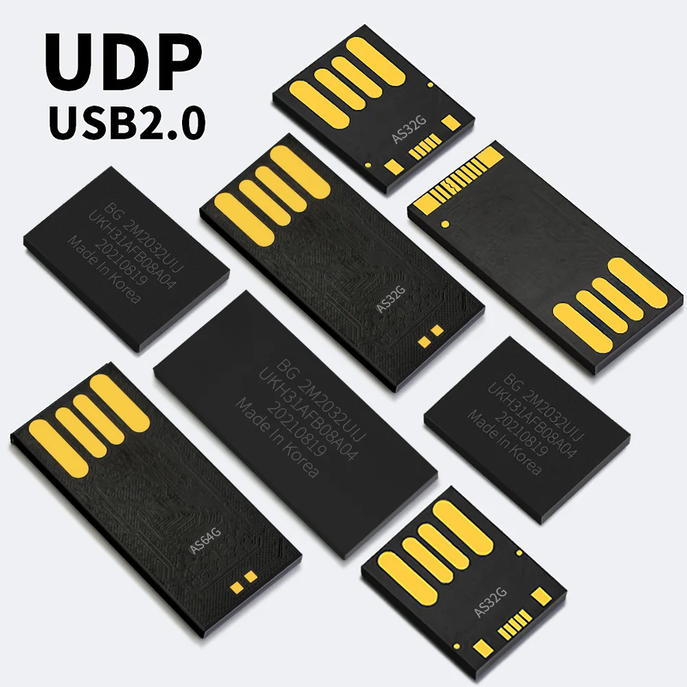 5PCS UDP chip flash 4GB 8GB 16GB 32GB 64GB 128GB USB2.0 short long board Udisk semi-finished pendrive Factory wholesale | Компьютеры и