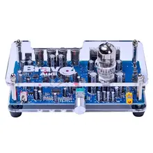 Браво аудио SP1 12AU7 класс А трубка профессиональный усилитель стерео трубка 3,5 мм усилитель для наушников