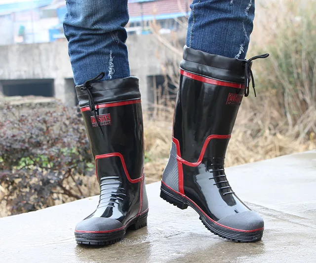 plus size rain boots