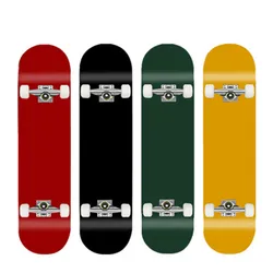 Solid Color Skateboard 80cm Teenager Four Wheel Professional Double Tilt Skate