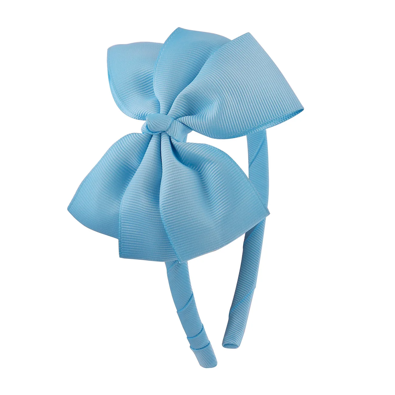 sky blue Детский ободок с бантом; Детская повязка на голову; винтажные повязки для волос для девочек; Праздничная повязка на голову; обруч для волос; вечерние аксессуары для волос; XT3 - Цвет: sky blue
