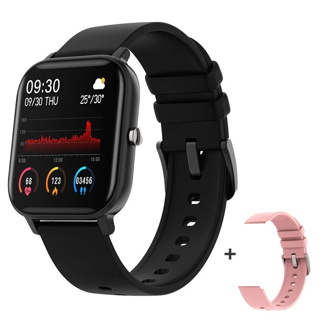 P8 1.4 Inch Smart Watch Men Full Touch Fitness Tracker Rate - AliExpress