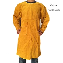 Сварщик из воловьей кожи Защитная сварочная одежда огнезащитная сварочная одежда спецодежда Siam сварочный Защитный Комбинезон сварочный фартук