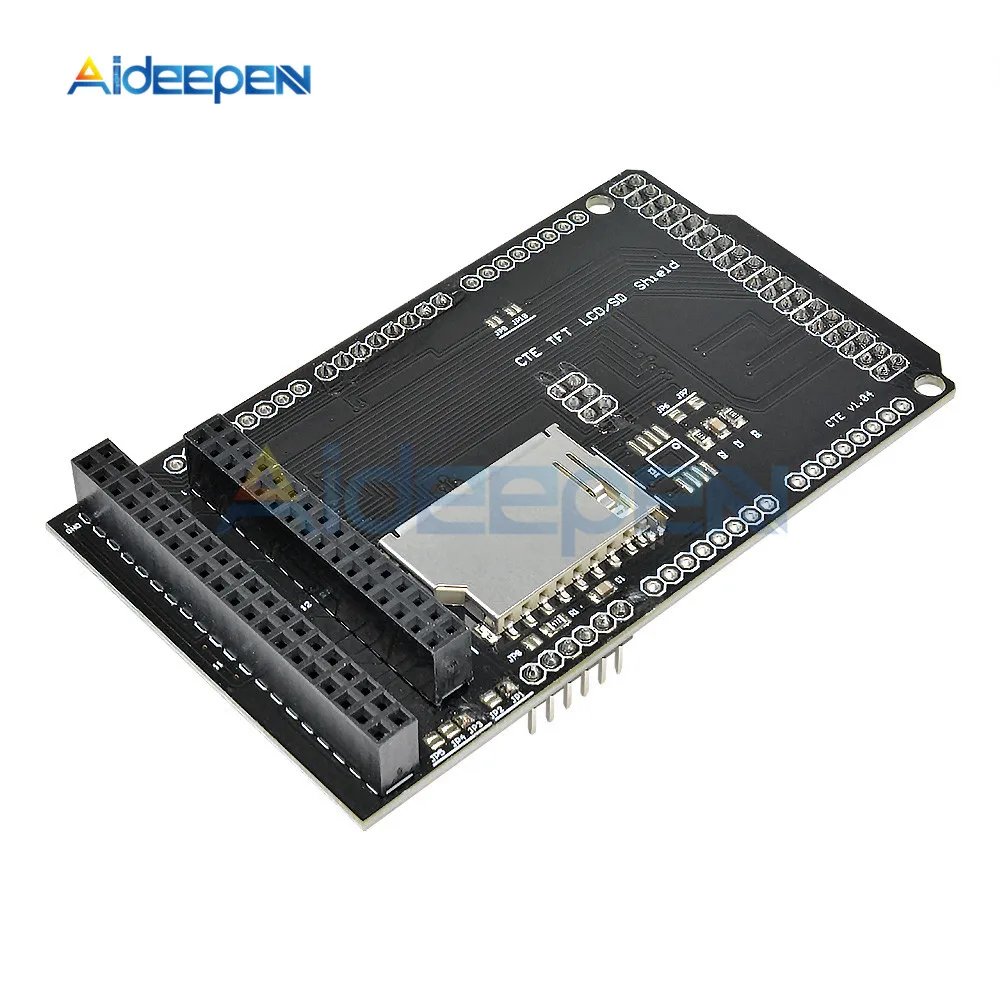 TFT//SD Shield for Arduino DUE TFT LCD Module SD Card Adapter 2.8 3.2 inch