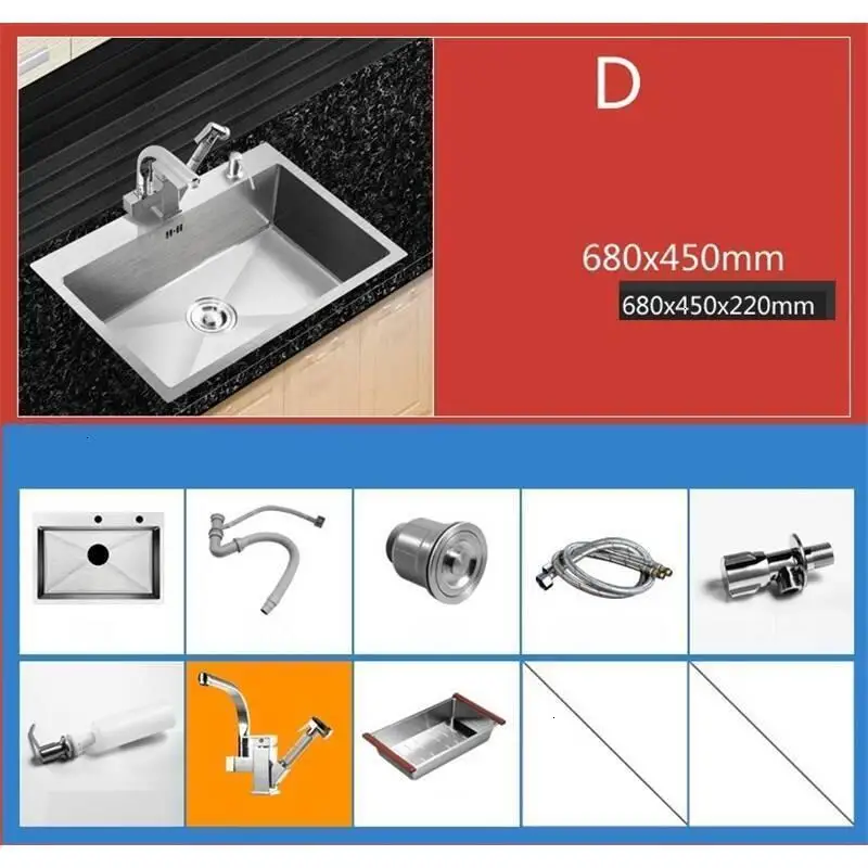 Escurridor Umywalka Waschbecken портативный Lavandino Cucina Para De Cocina Lavabo Cuba Pia Cozinha Fregadero кухонная раковина