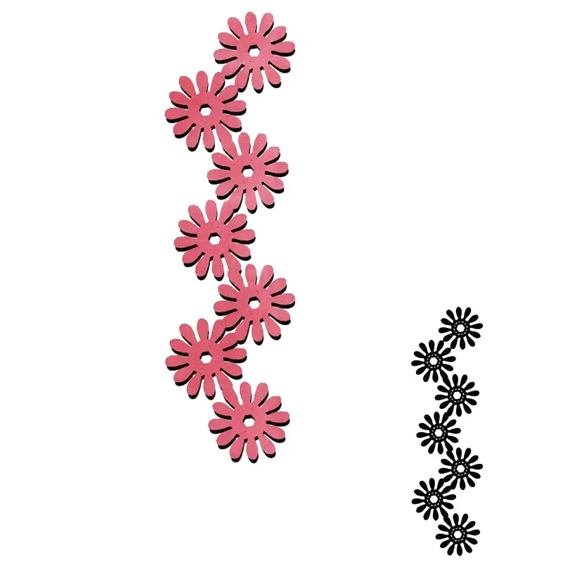 

Naifumodo Flower Dies Border Metal Cutting Dies New 2019 for DIY Scrapbooking Craft Card Embossing Die Cut New Template