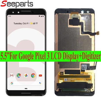

5.5"For Google Pixel 3 LCD Pixel3 Display Touch Screen Digitizer Assembly Replacement+Tools For Google Pixel 3 LCD Display