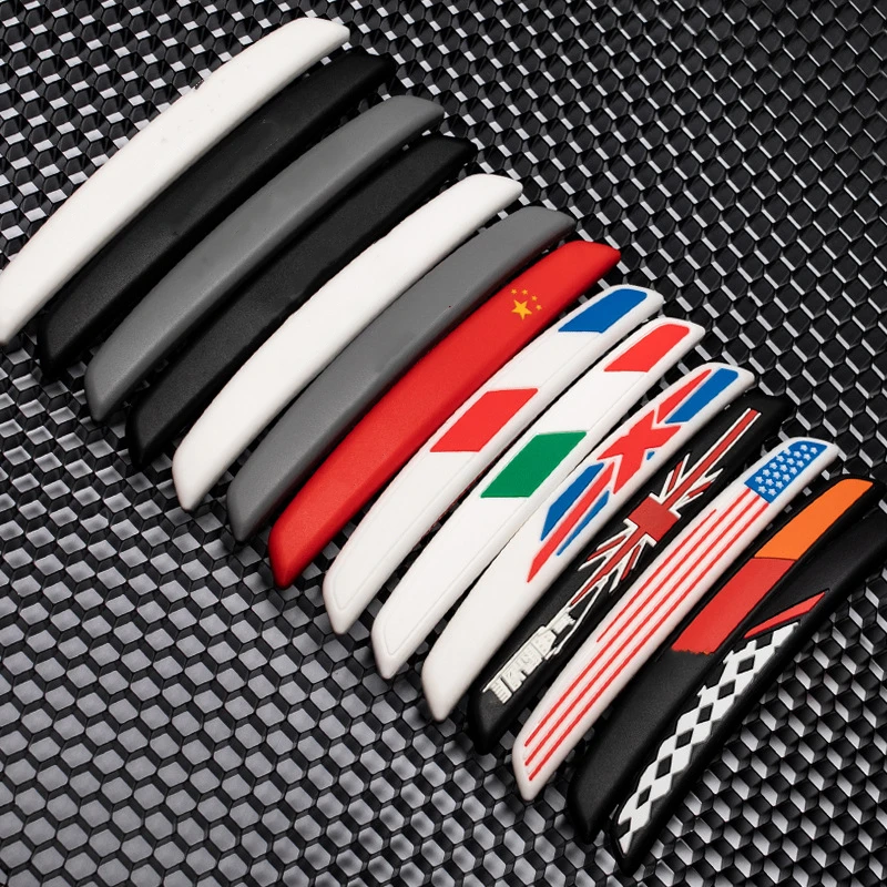 

6pcs Auto Car Door Guard Edge Corner Protector Guards Buffer Trim Molding Protection Strip Scratch Protector Car Door Crash Bar