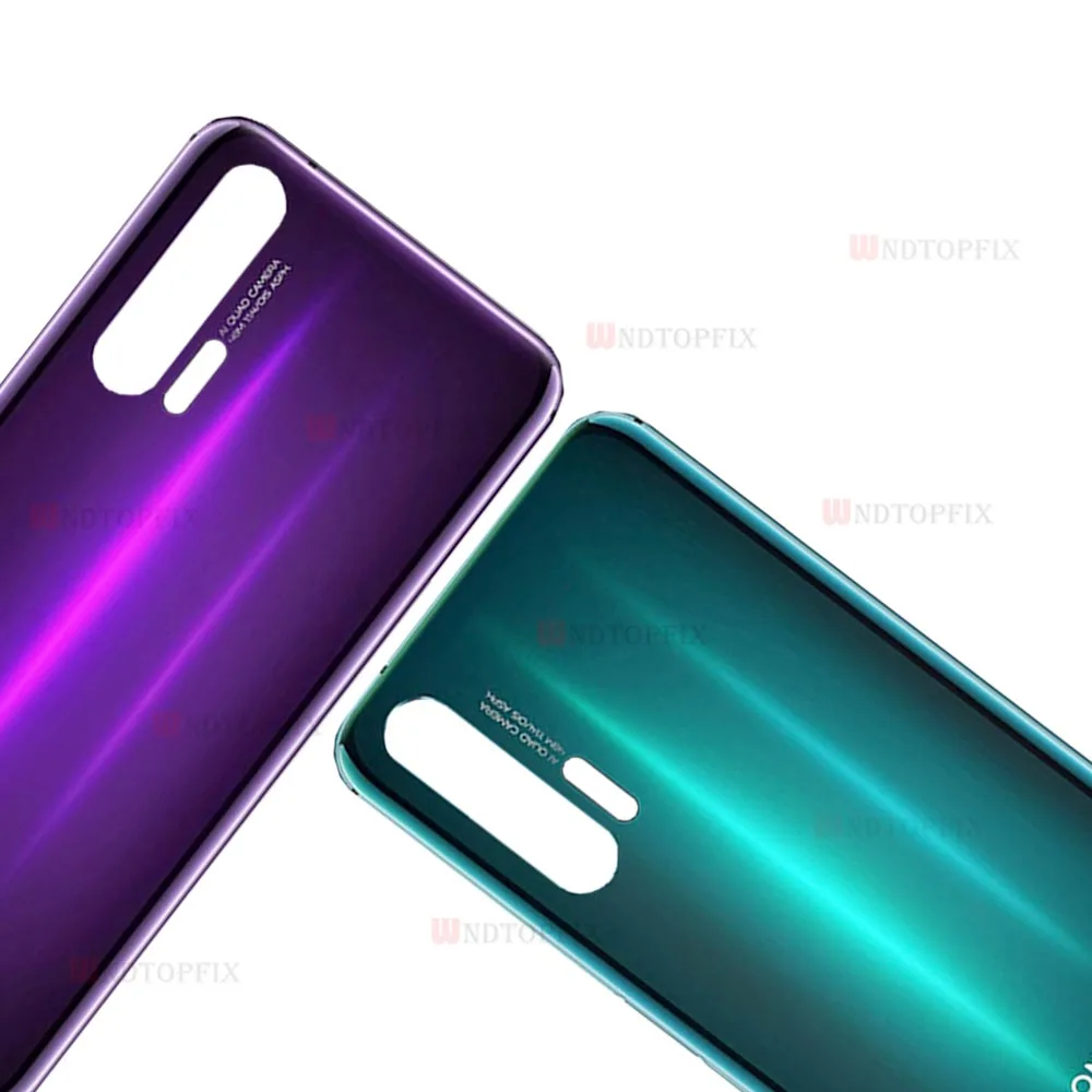 Заднее стекло для huawei Honor 20 Pro крышка батареи задняя панель Корпус чехол+ клей Honor 20 крышка батареи Honor20 Pro Корпус