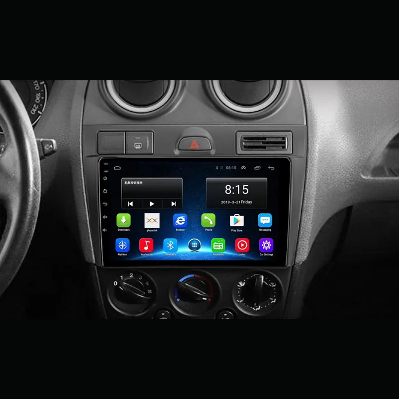 4G LTE Android For Ford Fiesta Mk VI 5 Mk5 2002 2003 2004 2005- 2008 Car  Radio Multimedia Video Player Navigation GPS RDS No Dvd