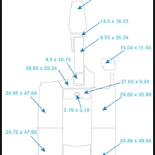 2004 Mastercraft 209X9 плавающий шаг и коврик для кокпита лодка EVA Тиковый настил 1/" 6 мм