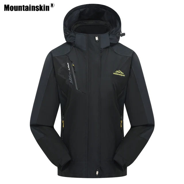 US $35.82 Mountainskin Women's Winter 2 pieces Softshell Fleece Jackets Outdoor Sports Waterproof Thermal Hik