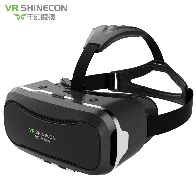 Vr shinecon II 2,0 шлем картон виртуальной реальности очки Мобильный телефон 3D видео фильм для 4,7-6," смартфон с геймпадом - Цвет: Only VR Shinecon