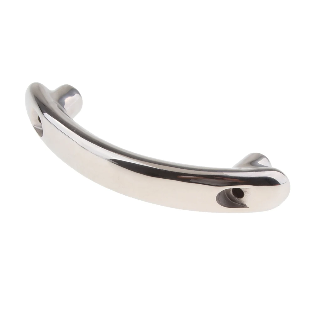 316 Stainless steel 138mm/5.4inch Polished Corrosion Resistance Grab Handle Handrail Nice For Boat Marine Camper RV Bathroom