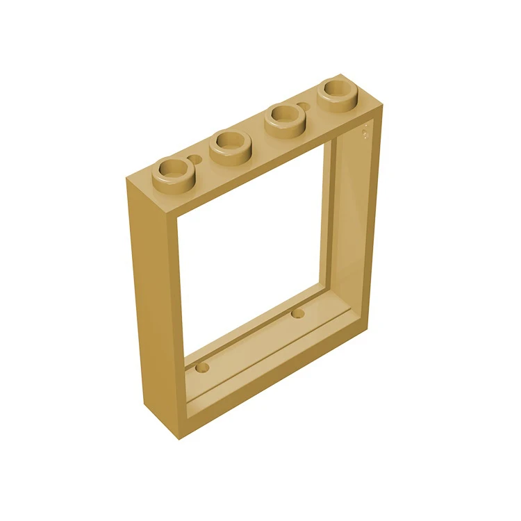 10 шт. детали MOC 6154 40527 дверная рама 1x4x4 подъемные Совместимые Кирпичи сборные