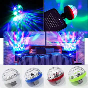 

Mini USB LED Light DJ Flash Lighting Car Accessories Atmosphere Lamp Ambient Light for Honda H-RV Fit Ford Mondeo Chevrolet Aveo