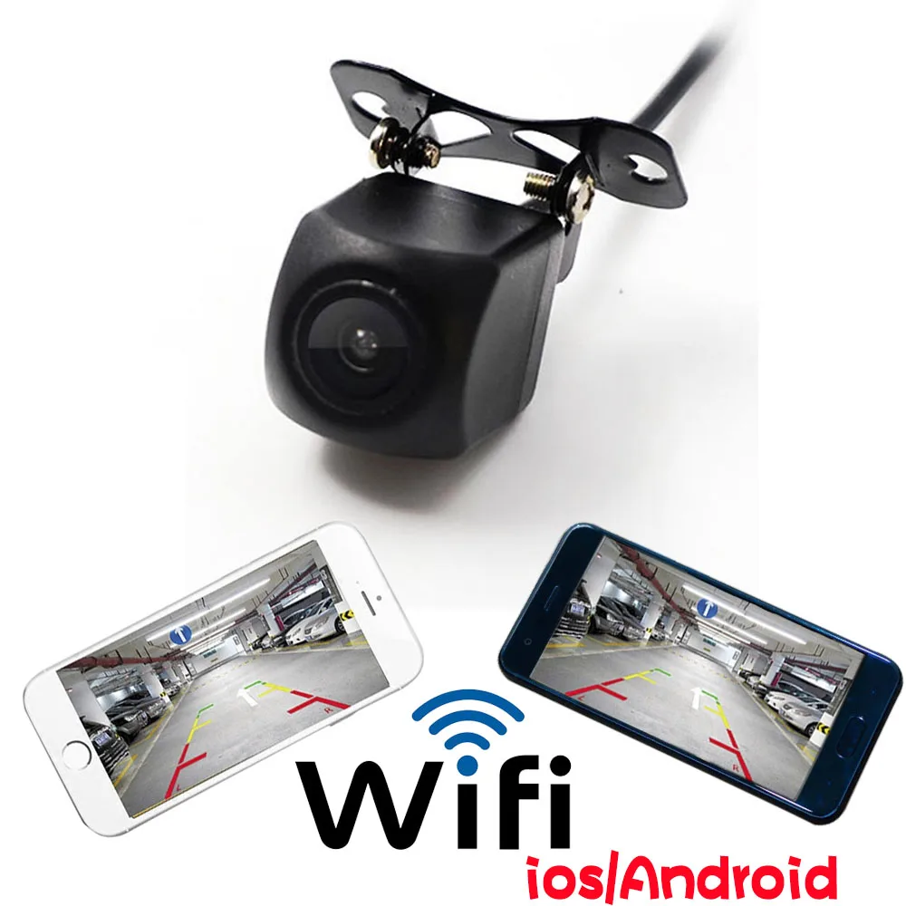 

Wifi Car Rear View Camera Automobile WiFi Wireless Reverse 720P HD Night Vision Reversing For Iphone IOS Android