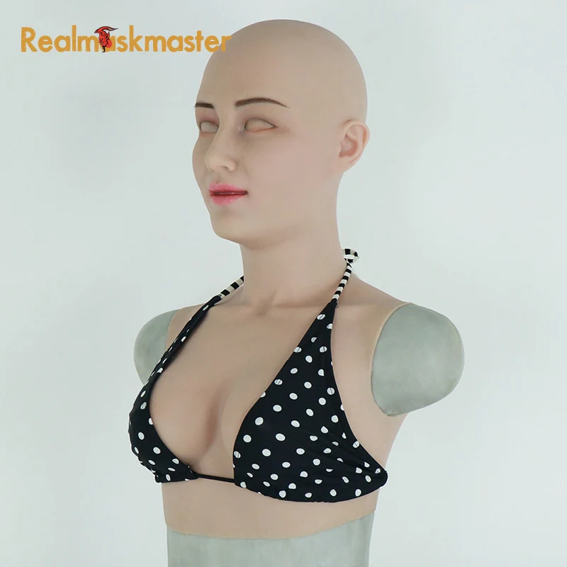Высококачественная Реалистичная силиконовая маска Roanyer Mia с грудью для фотоформ
